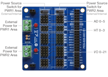 PWM and Sensor Board Hardware