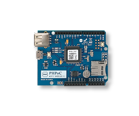 PHPoC WiFi Shield